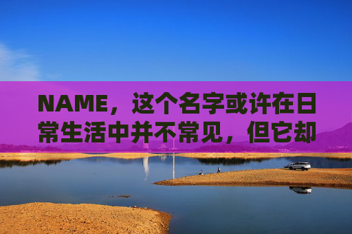 NAME，这个名字或许在日常生活中并不常见，但它却在某些领域里扮演着重要的角色。今天，让我们一起来探索这个名字背后的故事和意义